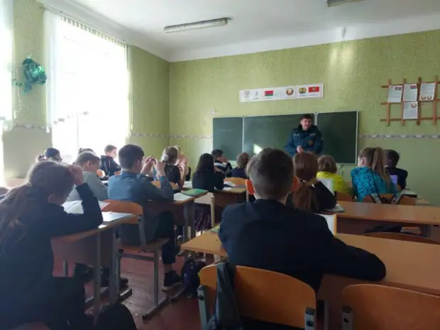 Встреча с начальником караула ПАЧЧ-217БГРО ЧС Календо В.Н.