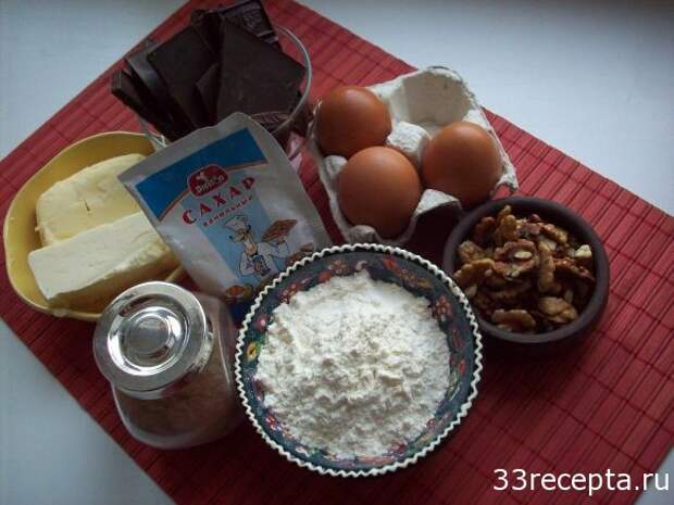 продукты для брауни 1 часть