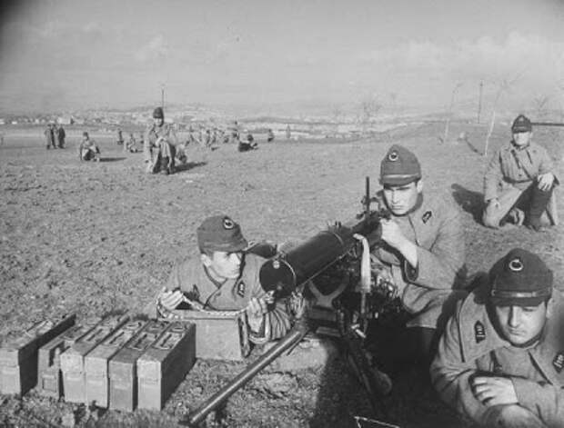 Турецкая армия в 1940 году