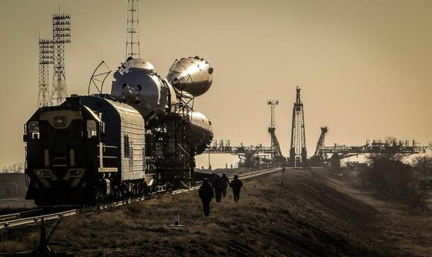 Космодром Байконур (Казахстан, Россия) 