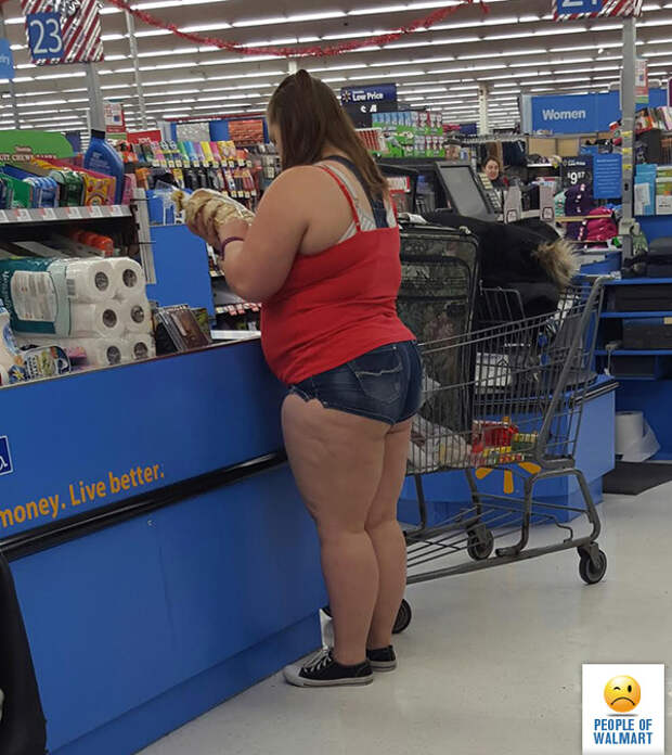 Экстравагантные покупатели Walmart (28 фото) - Обсуждение статьи - 13 январ...