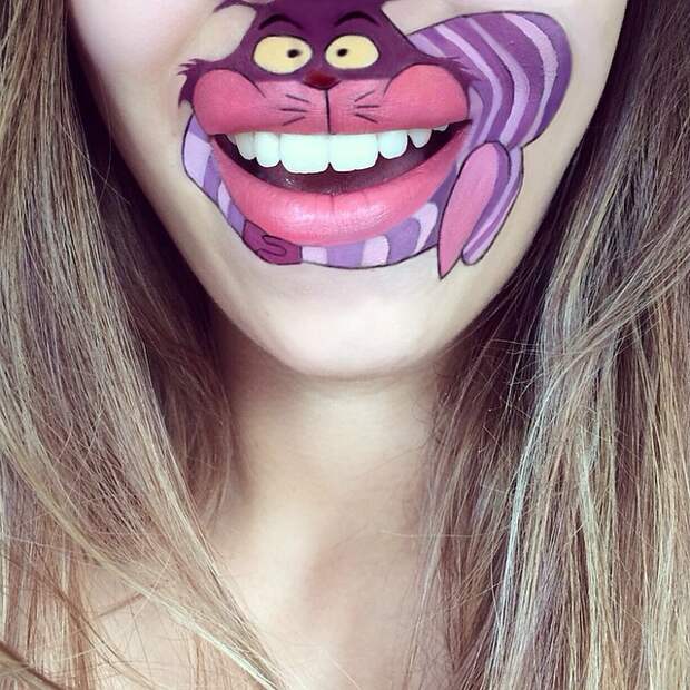 Когда губная помада надоела, есть способ забавно красить губы фото