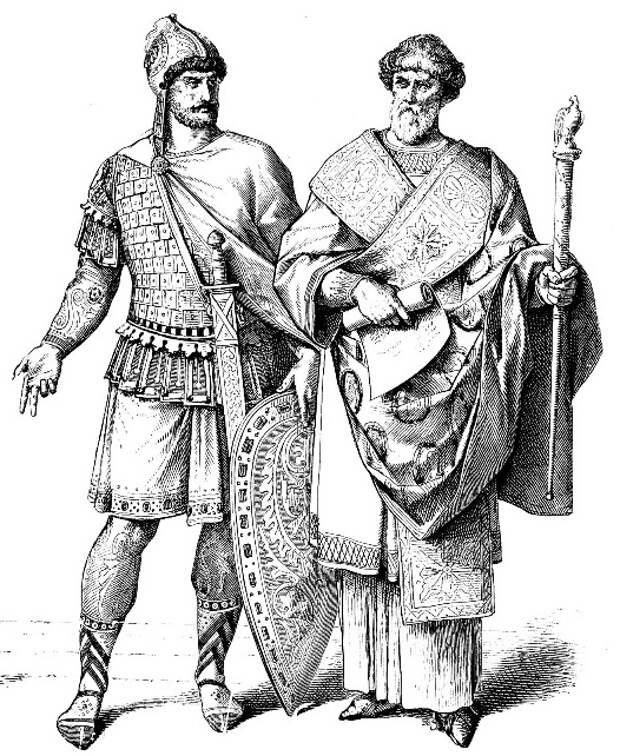 Одежда византии