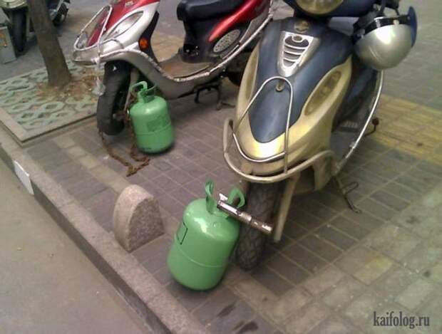 Прикольные противоугонки (50 фото) Прикольные противоугонки (50 фото)