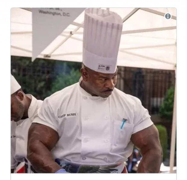 Шеф-повар в Белом доме: глядя на его бицепсы, критиковать блюда не хочется