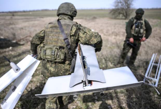 Российский беспилотник вырвал «горящее сердце» дрону ВСУ