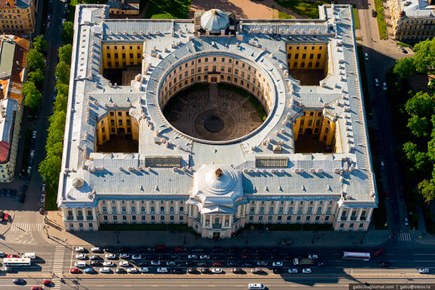Санкт-Петербург с вертолета 