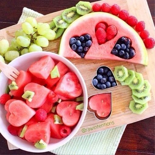 Варианты оформления фруктовых тарелок вкусно, еда, фруктовая тарелка, фрукты