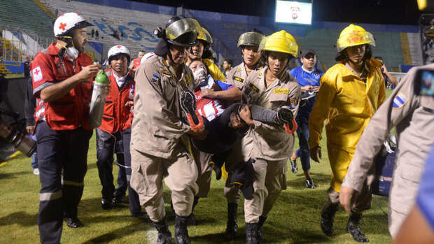 В Гондурасе из-за футбольных беспорядков погибли три человека