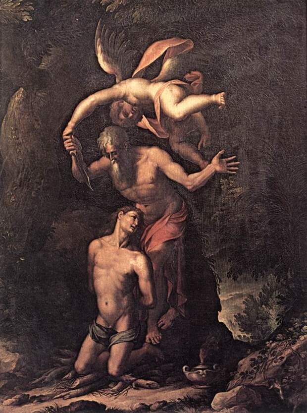 Jacopo Ligozzi, The Sacrifice of Isaac, c. 1596