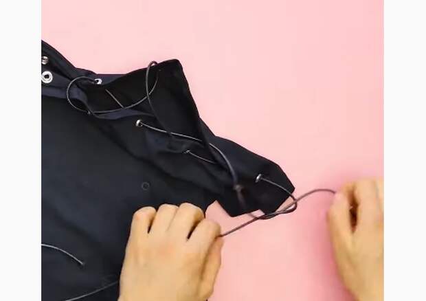 Переделка футболки в блузку (DIY)