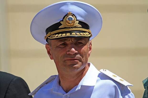 Адмирал Вовченко, командующий ВМС Украины. Источник изображения: https://vk.com/denis_siniy