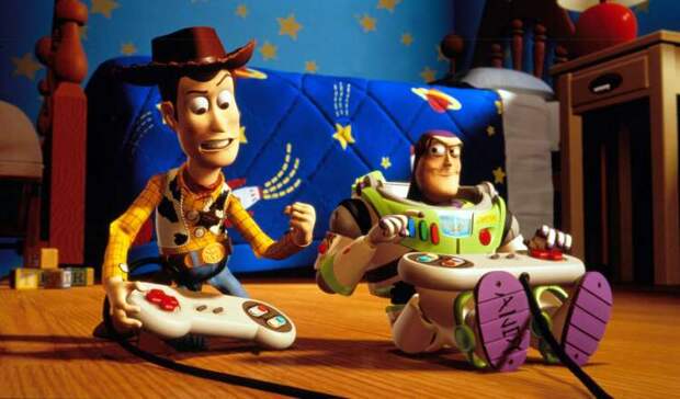 Toy Story 2 ,  Woody (Character) Buzz Lightyear (Character)