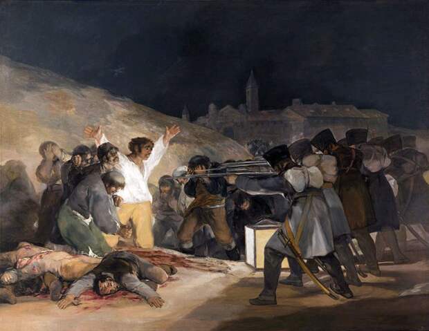 Третье мая 1808 года в Мадриде (Франсиско Гойя), 1814 год
