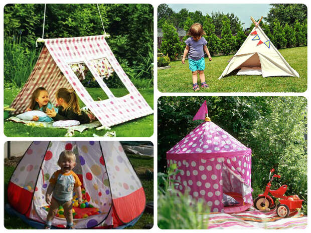 3. Детские палатки дача, дети, идеи, креатив, развлечение