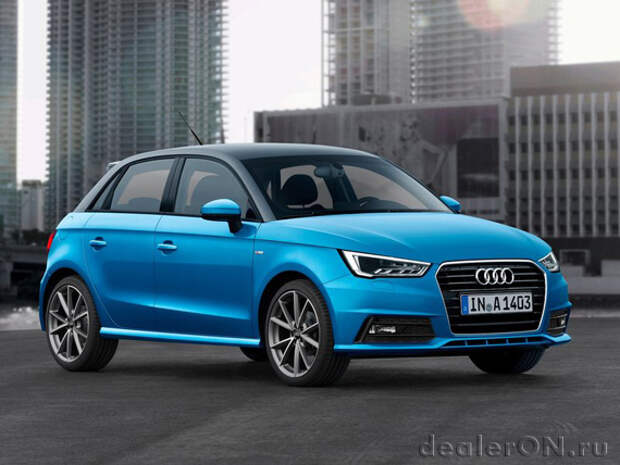 Audi сократил выбросы СО2 обновленного А1 до уровня менее 100 г/км