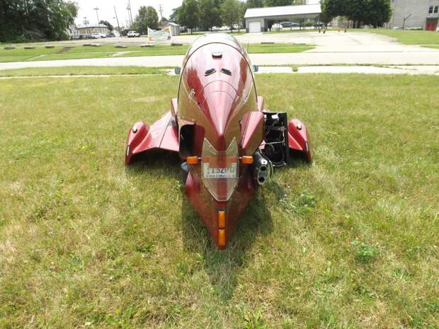 Мотоцикл Pulse Autocycle 1986 в форме самолета