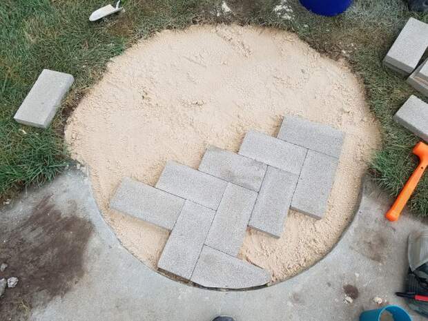 Место для огня во дворе своими руками (31 фото)