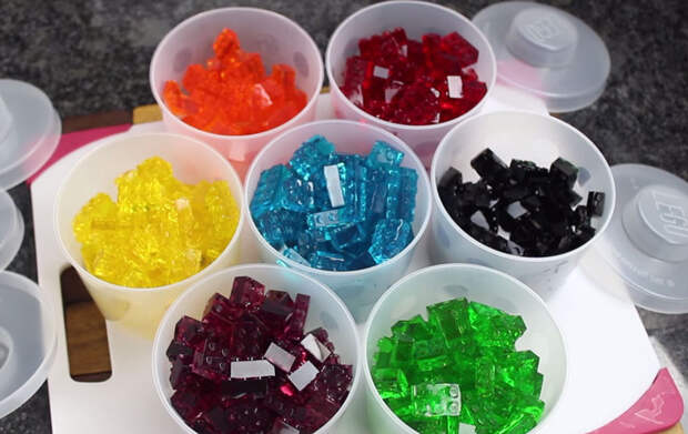 Как сделать Lego-мармеладки лего, мармелад, рецепт