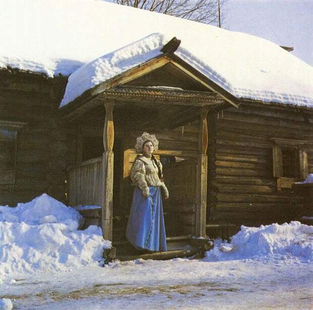 девушка, Россия, образ