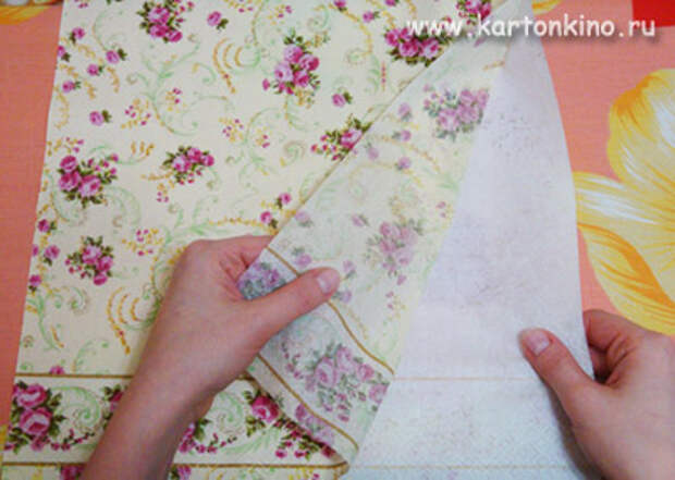 Дизайнерский картон своими руками