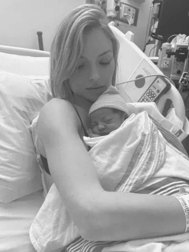 Франческа Иствуд с сыном