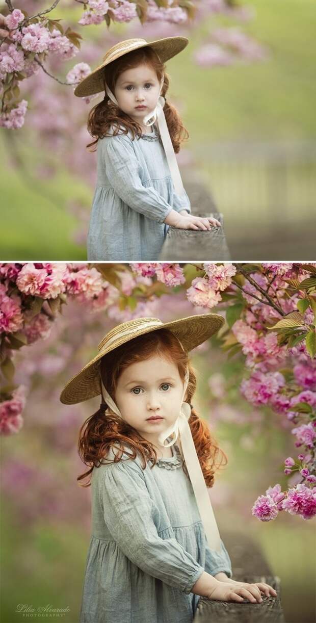 Весна пришла дети, до и после, интересное, фотограф, фотография, фотохудожница, фотошоп