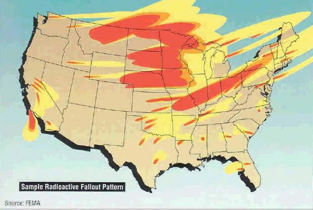 Насколько велики «ядерные страхи»: что будет с территорией США в случае ядерного конфликта?