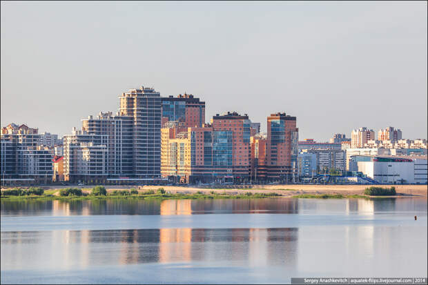 Казань с высоты птичьего полета