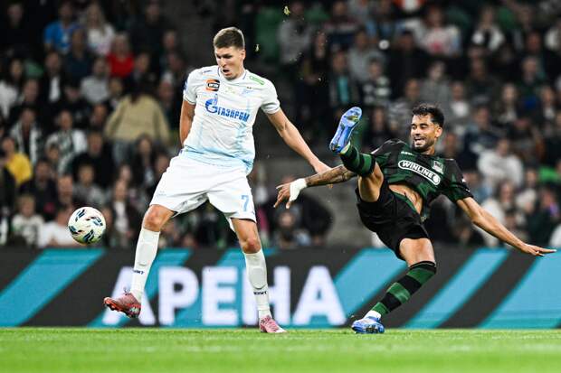 Оценены шансы «Зенита» обыграть «Краснодар» в матче РПЛ