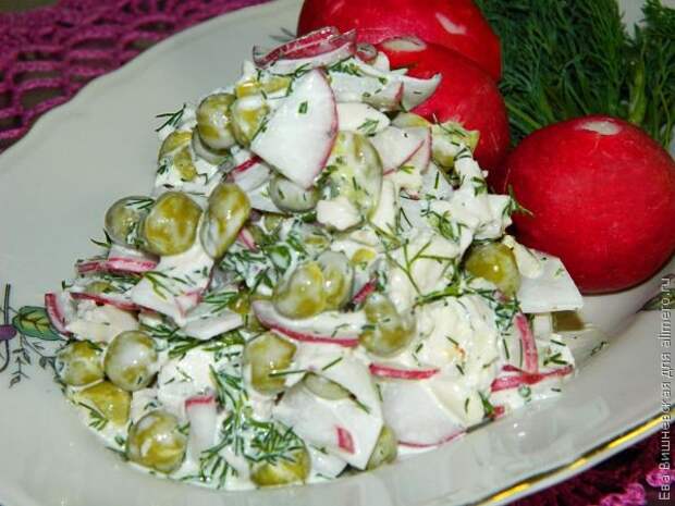 Салат с куриной грудкой Салат с куриной грудкой