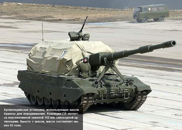 Минобороны РФ представило снимки «Арматы», «Бумеранга» и «Курганца-25»
