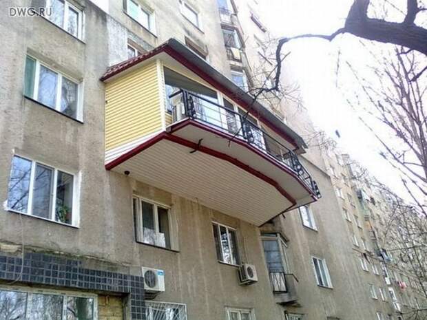 Фотография: 17 шедевральных балконов, которые можно увидеть только на просторах России №13 - BigPicture.ru