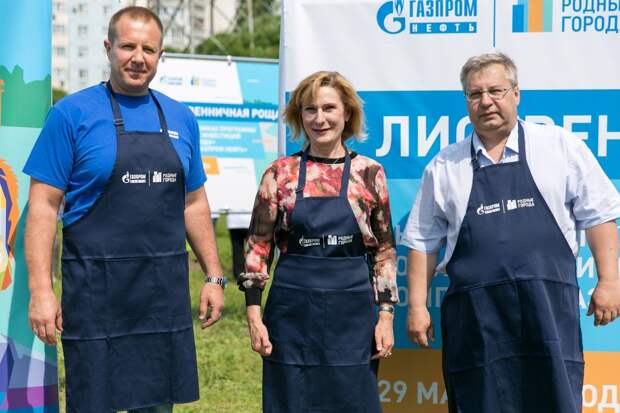 Волонтеры Московского НПЗ приняли участие в озеленении ЮВАО
