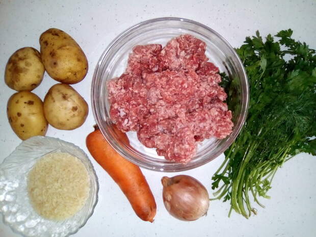 Как я варю суп с фрикадельками. Любимое с детства блюдо