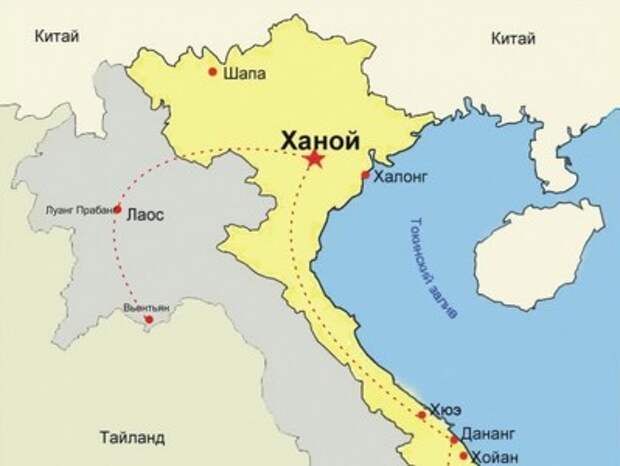 Дананг вьетнам карта