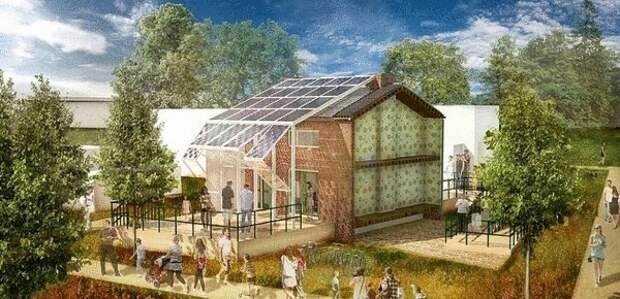 Дома с максимальным КПД для получения солнечной энергии