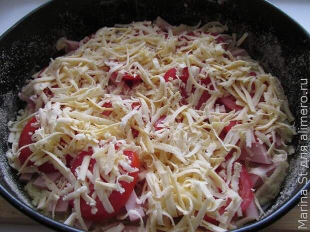 кабачковая пицца