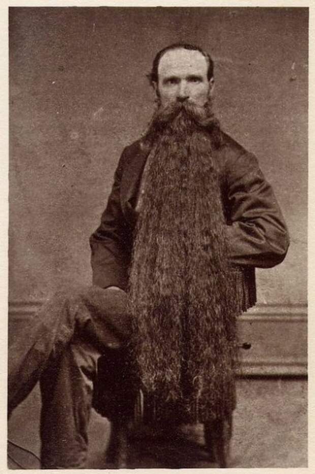 Для чего пару веков назад мужчины носили роскошные бороды (16 фото)