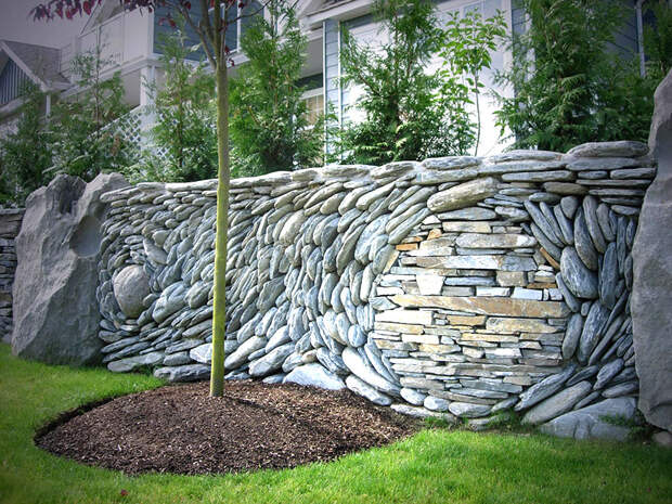 стены из камней
