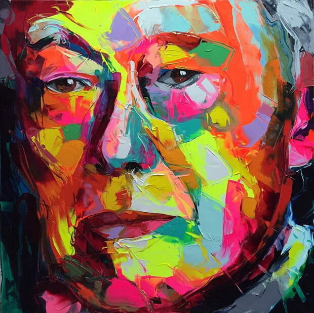 Экспрессивные портреты Francoise Nielly Экспрессивные портреты Francoise Nielly