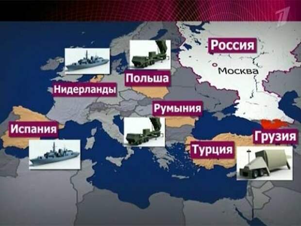 Базы нато против россии. Карта ракет НАТО вокруг России. Система про НАТО В Европе. Американская система про в Европе. Система про США В Европе.