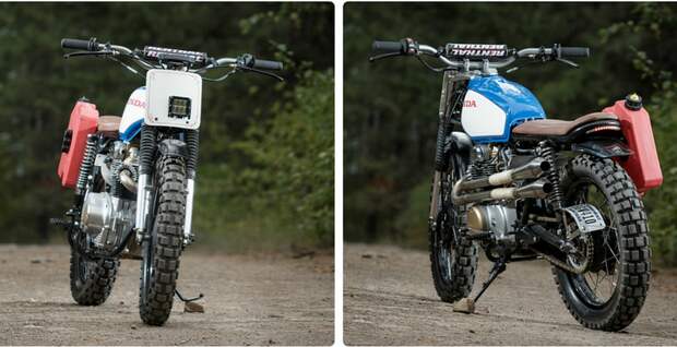 скемблер Honda CL350