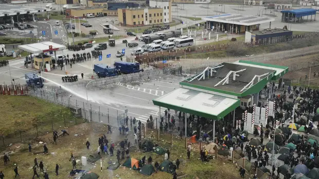 Пресс-секретарь Лукашенко заявила, что на границе с Польшей находятся 2 тысячи мигрантов