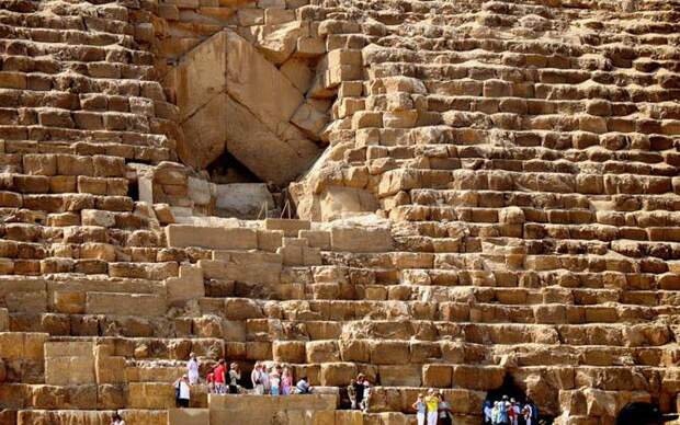 Вход в Пирамиду Хеопса. Интересные факты
