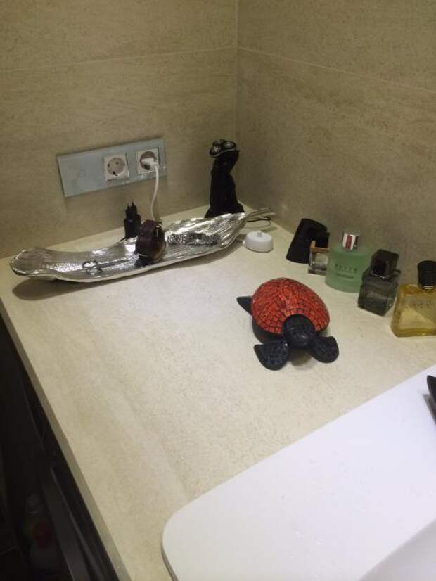 Столешница в ванной