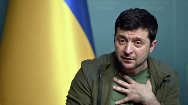 Президент Украины Владимир Зеленский во время пресс-конференции в Киеве. 3 марта 2022 - РИА Новости, 1920, 21.05.2022