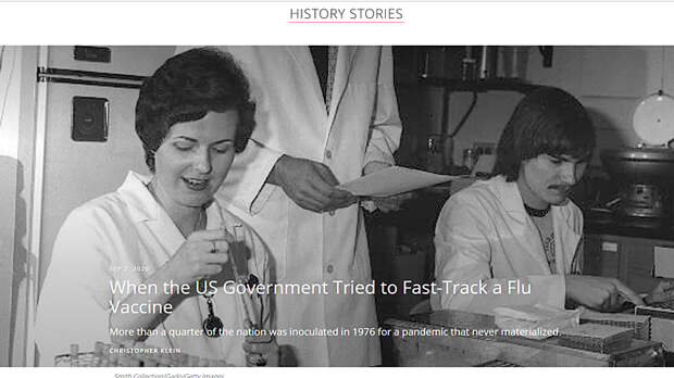 Скриншот страницы history.com