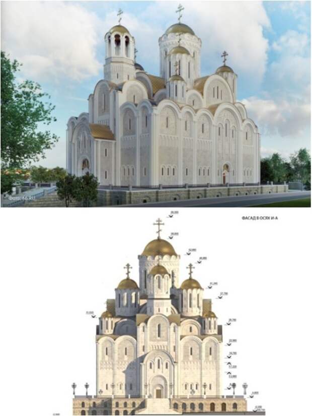Многие считают, что для «Храма Святой Екатерины» неприемлемы ни архитектурные формы, ни место. | Фото: znak.com.