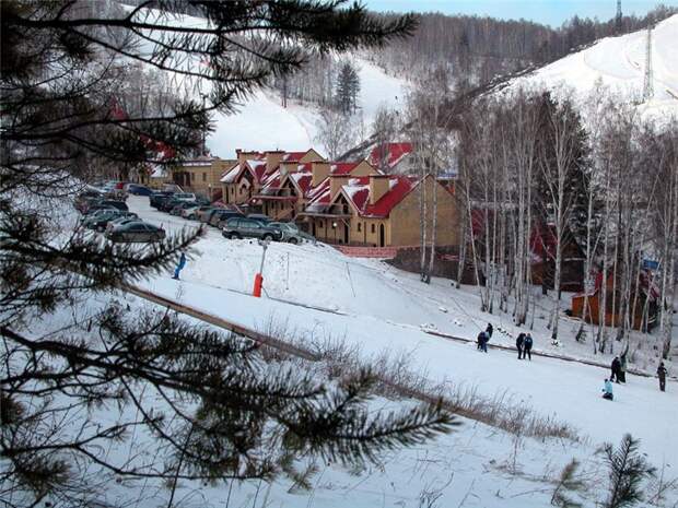 Абзаково горнолыжный курорт.